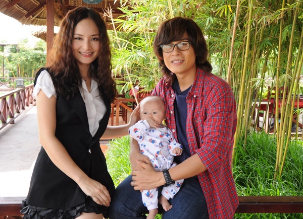 Lần đầu tiên Lan Phương và Hòa Hiệp đóng cặp với nhau.