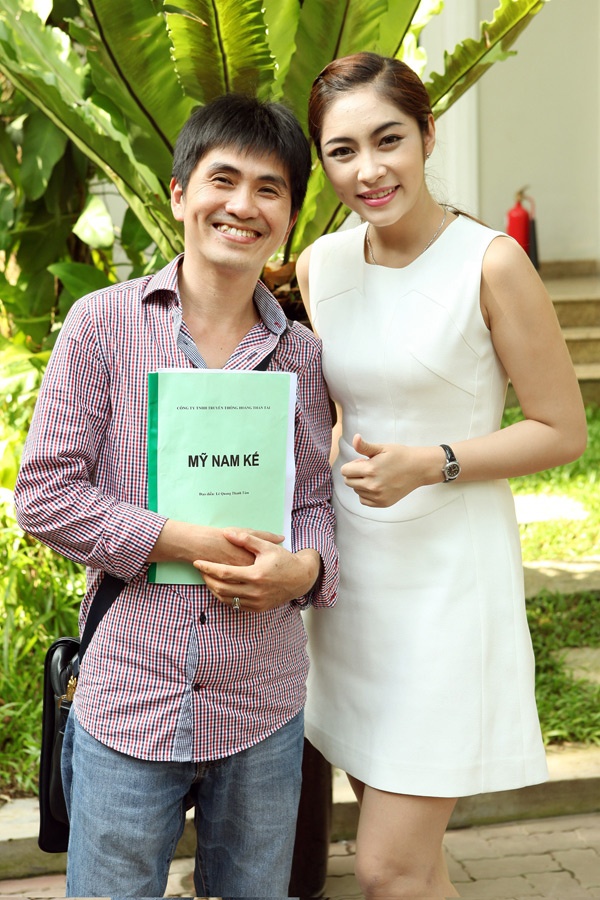 Hoa hậu Đại dương 2014 được đạo diễn trẻ Lê Quang Thanh Tâm tin tưởng giao vai nữ chính dù chưa từng có kinh nghiệm diễn xuất.