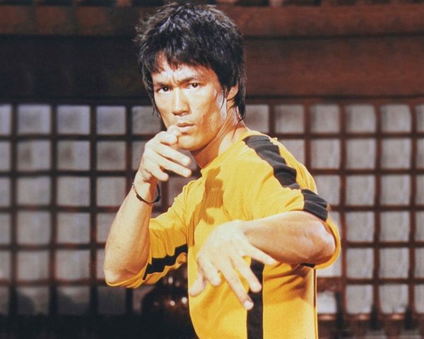 Hình ảnh cuối cùng của Lý Tiểu Long trong phim Tử vong du hí.