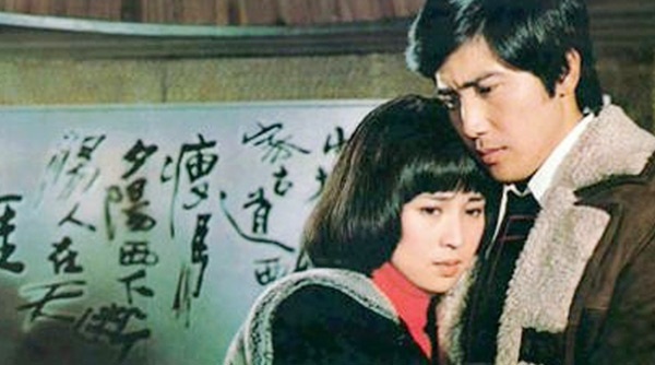 Với Đặng Quang Vinh trong phim Lãng hoa.