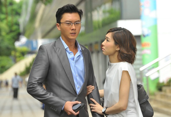 Hồ Định Hân và Vương Hạo Tín trong câu chuyện mùa thu.