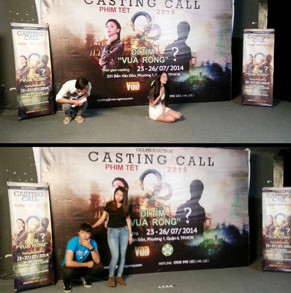 Casting diễn viên cho phim Ngày nẩy ngày nay.