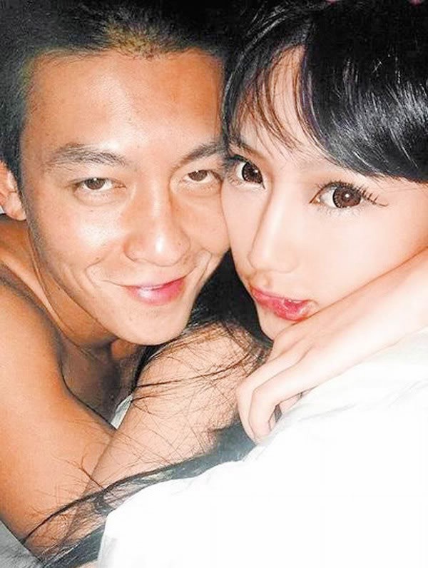 Tạ Tử Tuệ và Trần Quán Hy từng lộ nhiều ảnh thân mật quá mức trên mạng.