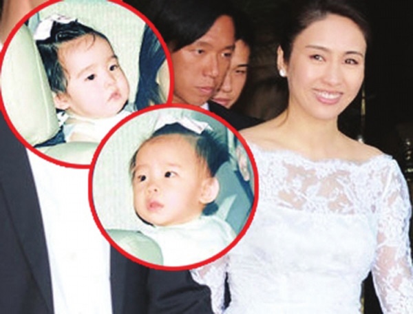 Hình ảnh được cho là 2 nàng công chúa sinh đôi của Lê Tư.