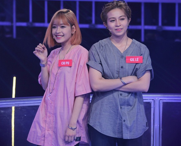 Thân thiết với nhau nên Chi Pu và Gil Lê tỏ ra rất ăn ý trong cuộc chơi, mạnh dạn đặt cược và vượt được nhiều câu hỏi hóc búa của chương trình. 
