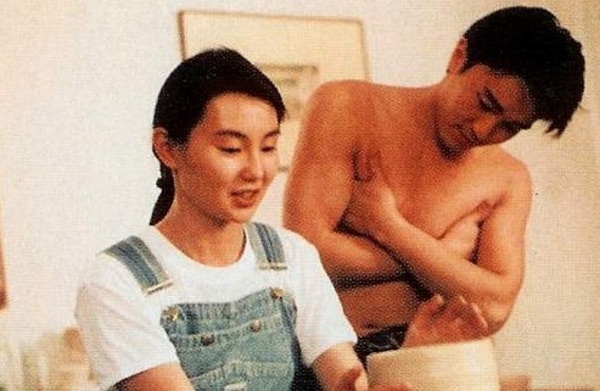 Trương Mạn Ngọc và Châu Tinh Trì trong phim Gia hữu hỉ sự.