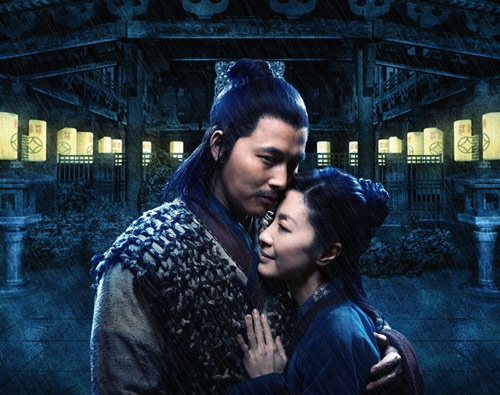 Mặc dù có tên trong danh sách mỹ nhân của chàng điệp viên 007 nổi tiếng khắp thế giới nhưng khi đóng chung với tài tử xứ Hàn Jung Woo Sung trong bộ phim Kiếm vũ giang hồ (2010), Dương Tử Quỳnh vẫn háo hức, vui mừng như các nữ diễn viên trẻ. Thể hiện vai phu thê nhưng kịch bản không có bất cứ cảnh nồng nàn nào nên Dương Tử Quỳnh đã xin đạo diễn Tô Hy Bân “đẻ” thêm một cảnh nóng với Jung Woo Sung.