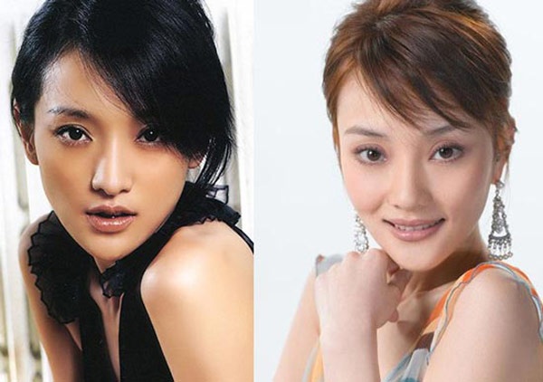 My nhan giong nhau nhu chi em sinh doi hinh anh