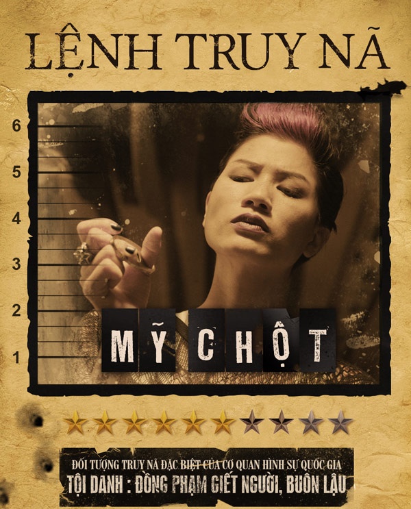 Trang Trần vai Mỹ chột.