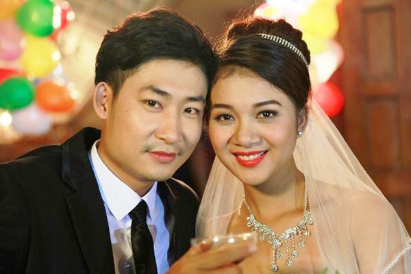 Bích Trâm và Trọng Nhân trong phim Đường chân trời.