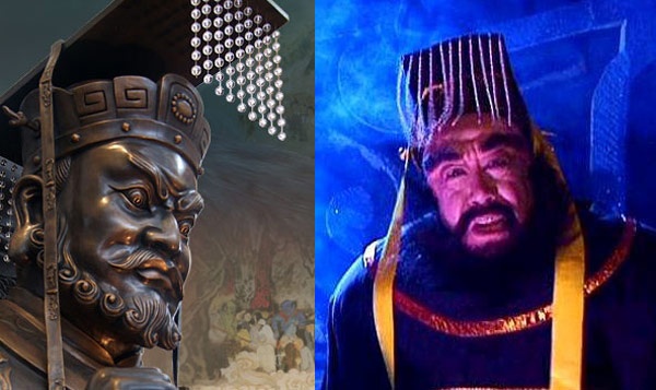 Tạo hình Diêm vương do nghệ sĩ Lưu Giang thể hiện được thực hiện theo khuôn mẫu là những tran vẽ, bức tượng đồng nên khá giống, làm bậc được thần thái của chúa tể địa ngục luôn khiến người ta hoảng sợ.