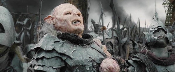 Quái vật trong bộ phim Mỹ Chúa tể những chiếc nhẫn.