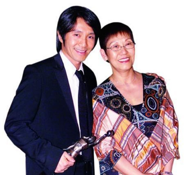 Châu Tinh Trì và mẹ sau khi trở thành