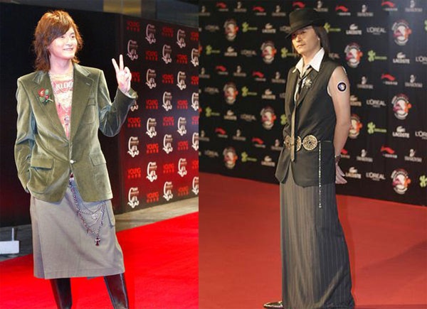 Vốn là chàng trai thời thượng nên Trịnh Nguyên Sướng luôn nổi bật khi tham dự các sự kiện lớn và anh thỉnh thoảng vẫn khiến cánh phóng viên ảnh cháy máy khi diện những chiếc váy dài. Mỹ nam xứ Đài có chiều cao 1m89 này vẫn không mất đi vẻ nam tính mạnh mẽ.