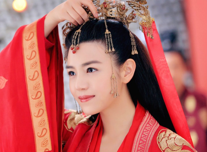 Bo anh dep lung linh cua Tieu Long Nu bi che kem nhan sac hinh anh