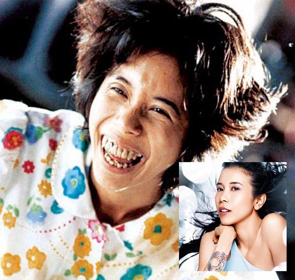 Mạc Văn Úy vai chị Gà tây trong phim Thực thần (1996).