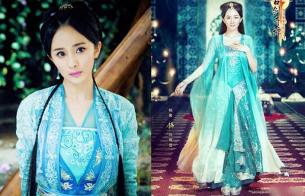 Bộ phim Cổ kiếm kỳ đàm lăng xê thành nhiều gương mặt nam như Lý Dịch Phong, Trần Vỹ Đình… nên các nhân vật nữ khá mờ nhạt. Thế nhưng, vai Phong Tình Tuyết lại nổi bật vì vẻ đẹp như tranh của Dương Mịch. Ít ai biết khi đóng phim này, mỹ nhân sinh năm 1986 đang mang thai.