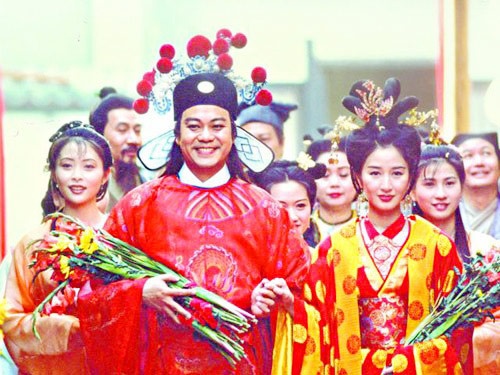 Âu Dương Chấn Hoa và Quan Vịnh Hà trong câu chuyện tình yêu của Thăng bình công chúa cách đây gần 20 năm. 