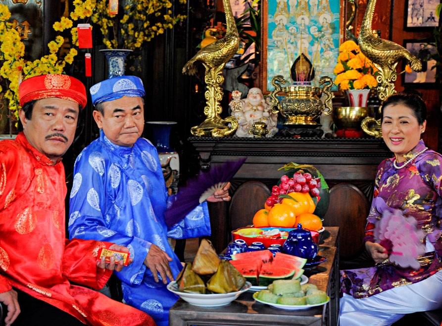 Sao hai hoi tu trong phim Tet vui nhon hinh anh