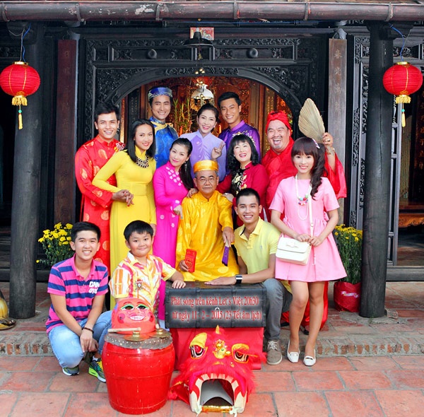 Đại gia đình đã xum vầy nhờ