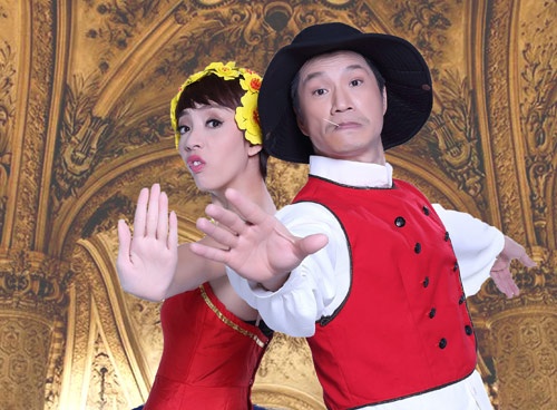 Dustin Nguyen tan tinh hoa hau hai Thu Trang hinh anh