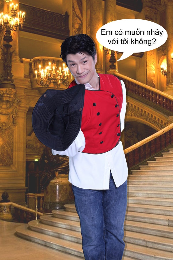 Từ trước đến nay, Dustin Nguyễn luôn giữ gương mặt lạnh, khó gần. Tuy nhiên, khi gặp nữ diễn viên có nicknam Hoa hậu hài - Thu Trang, đóng trong phim Tết Trúng số, anh thay đổi hẳn.