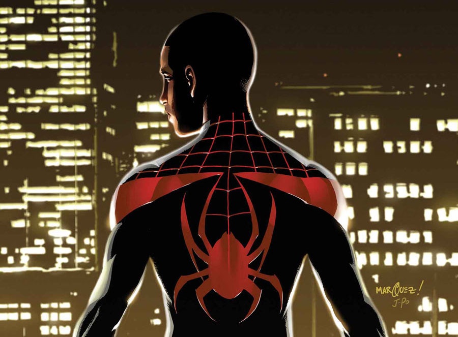 Spider-Man moi co the la nguoi da den hinh anh