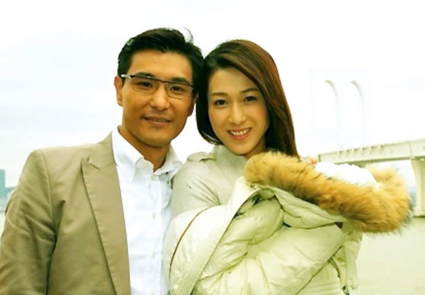 Trần Triển Bằng và Chung Gia Hân khi đóng Cự luận (2012).