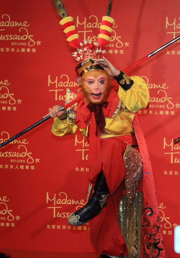 Ngày 29/4 vừa qua, tượng sáp Tôn Ngộ Không đã chính thức được khánh thành tại Bảo tàng sáp Madame Tussauds Bắc Kinh. 