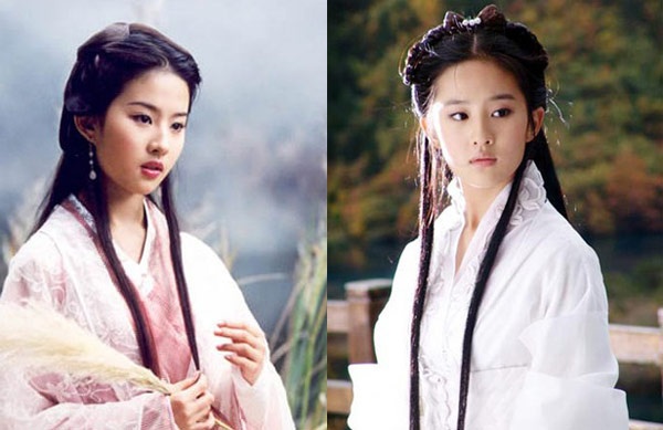 Cũng như Trần Ngọc Liên và Lý Nhược Đồng, Lưu Diệc Phi có cơ hội đảm nhận cả 2 vai Vương Ngữ Yến trong Thiên long bát bộ 2003 và Tiểu Long Nữ trong Thần điêu đại hiệp 2006. Mặc dù diễn xuất không được đánh giá cao, song vẻ đẹp như tiên của nữ diễn viên sinh năm 1987 đã mê hoặc nhiều khán giả nam giới.