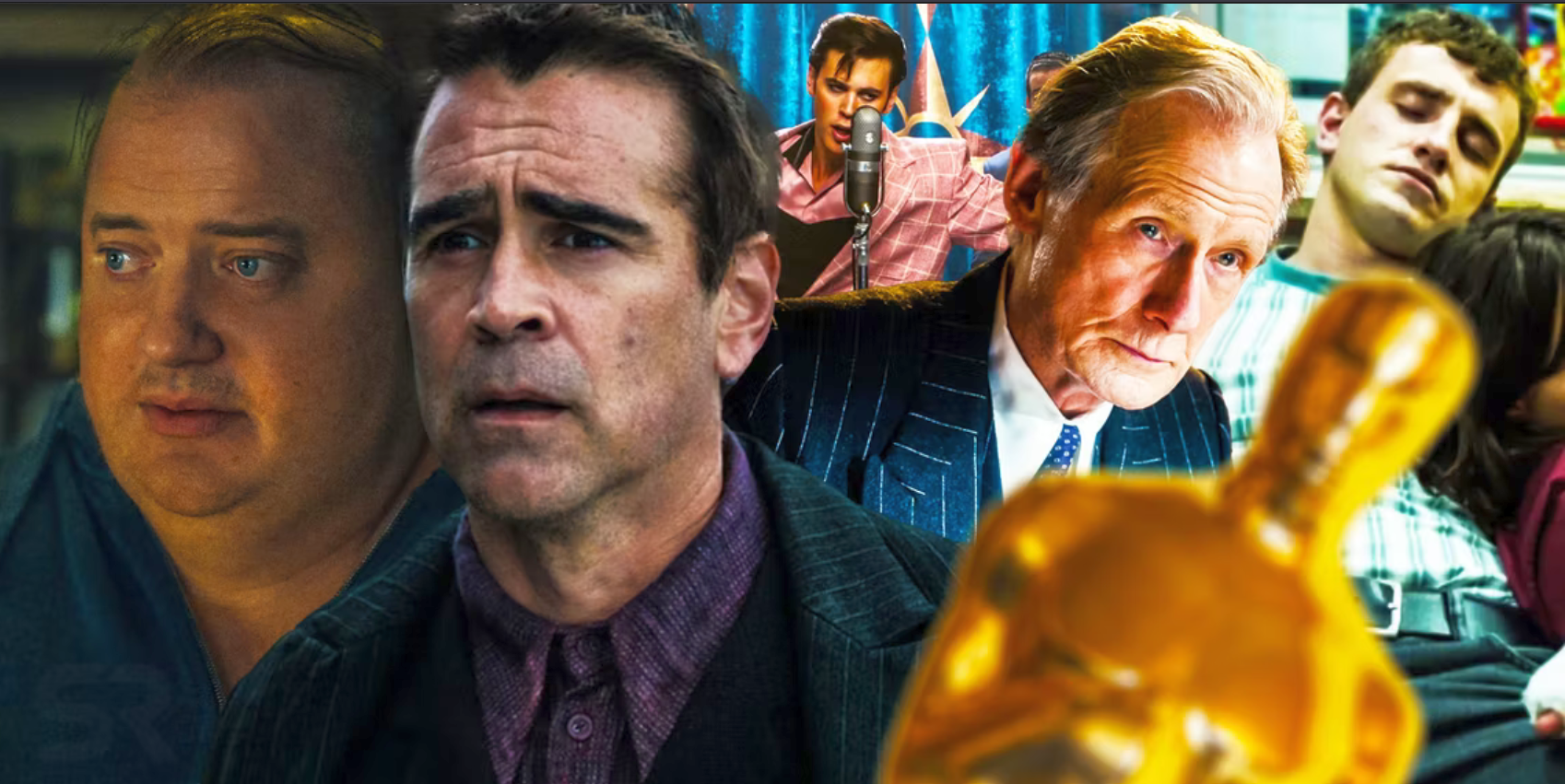 Oscar 2023,  Brendan Fraser,  Colin Farrell,  Austin Butler,  The Whale anh 1