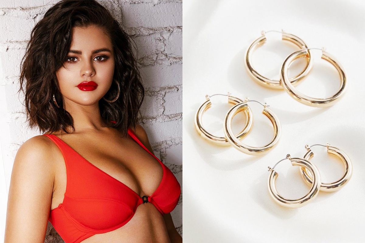 Selena Gomez thich deo khuyen tai tron co gia chi 20 USD hinh anh