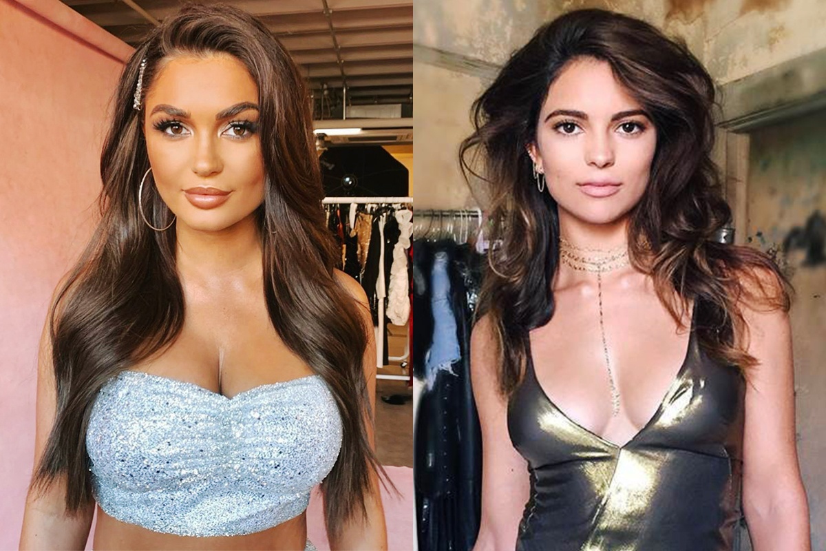 Style dien do khoe nguc sexy cua hai nu nguoi mau la fan MU hinh anh