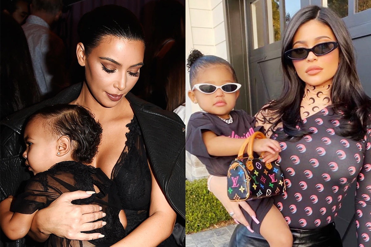 Con Kim Kardashian, Kylie Jenner tu be da dung nhieu hang hieu hinh anh