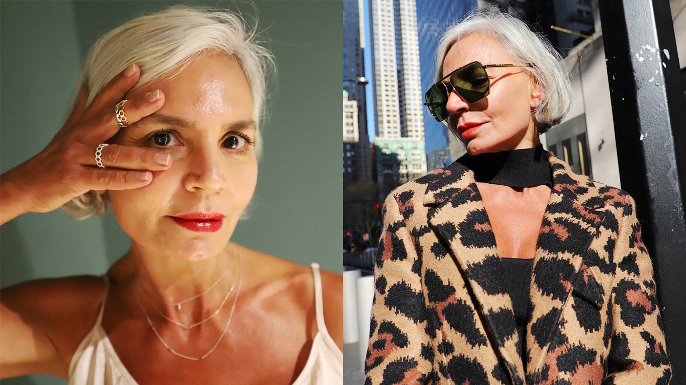 Nu fashionista U60 co gu thoi trang sanh dieu hinh anh