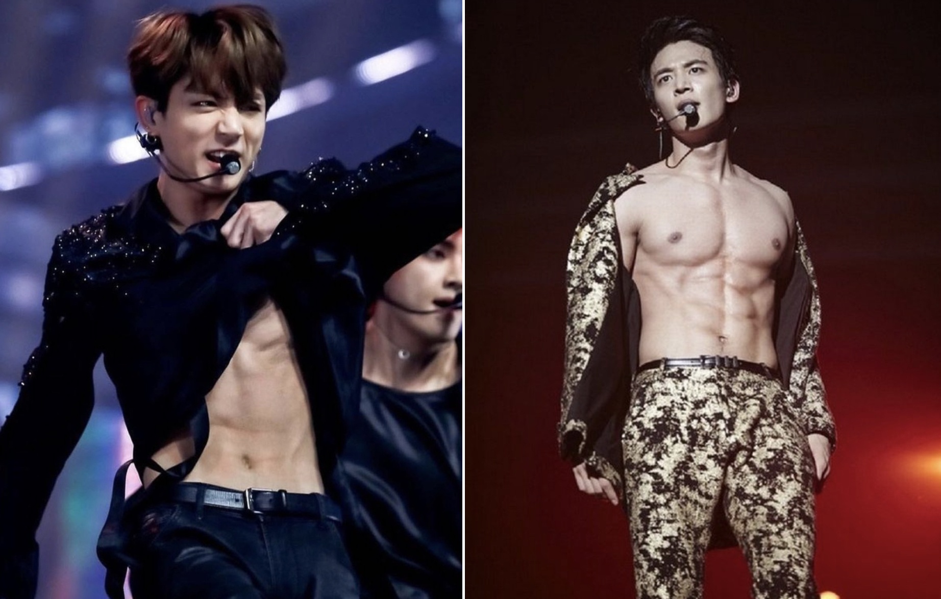 7 sao nam Han Quoc thich dien do khoe body 6 mui tren san khau hinh anh