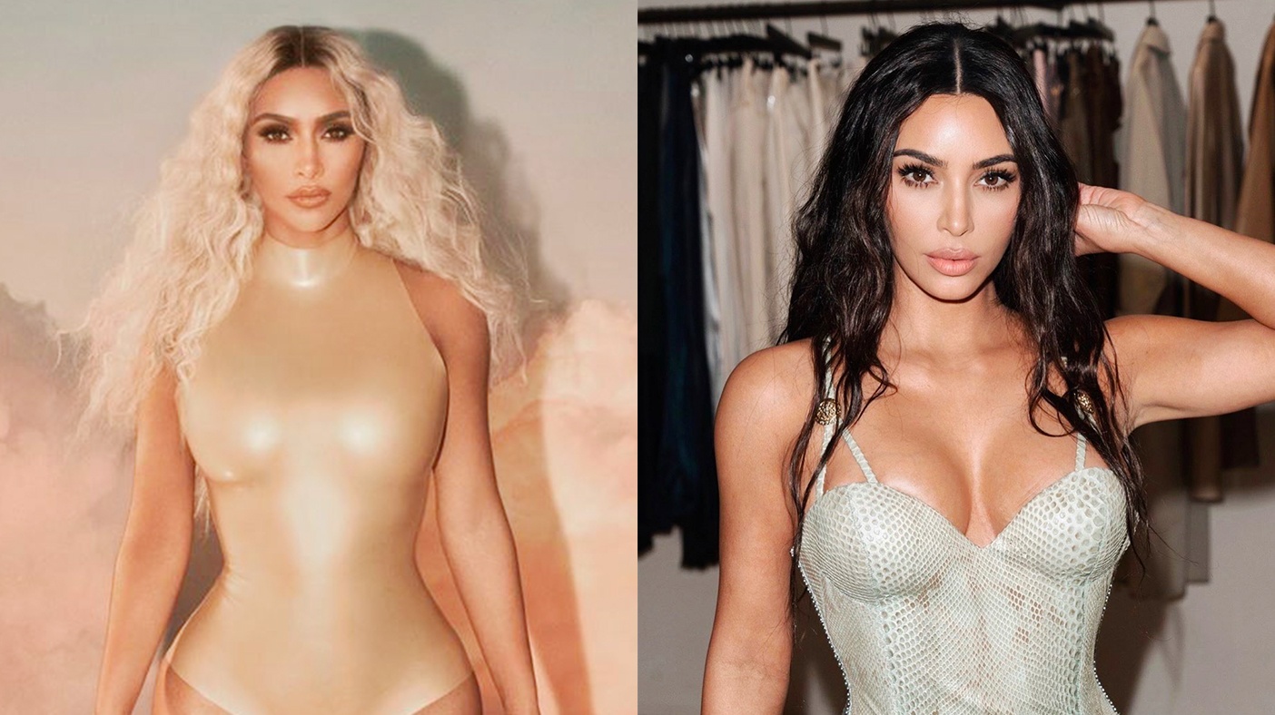 Nhung bo canh khoe duong cong sexy cua Kim Kardashian hinh anh