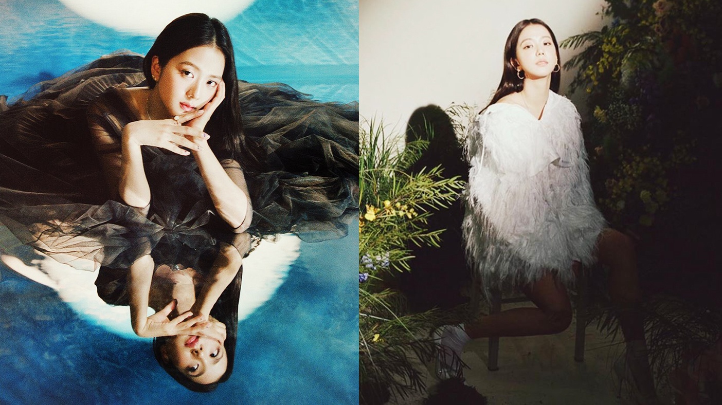 Jisoo tao dang thu hut khi chup anh cho tap chi Vogue hinh anh