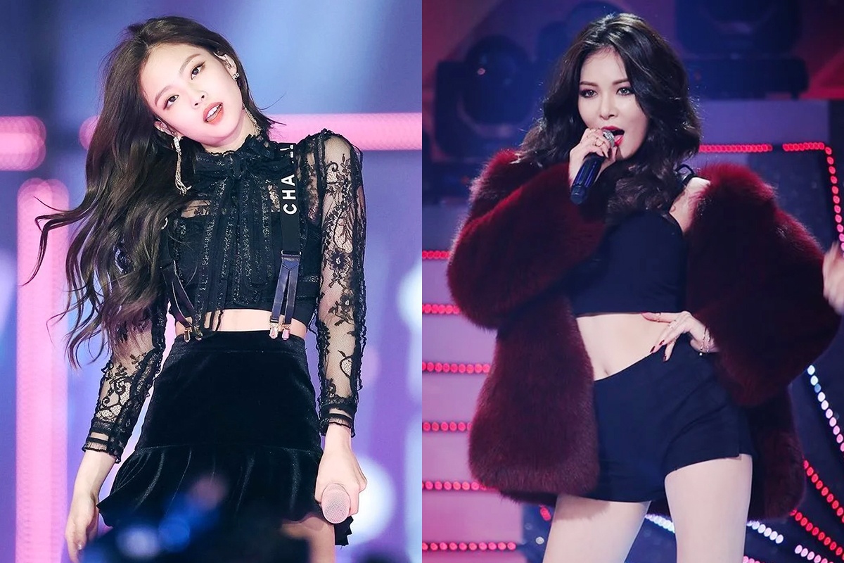 Jennie, HyunA va cac sao nu co bo canh trinh dien an tuong nhat hinh anh