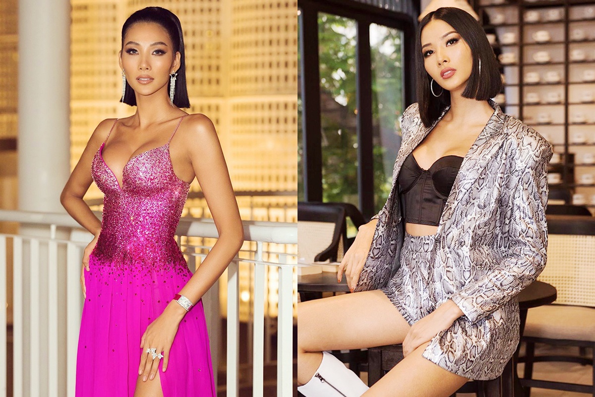 Tu khi tro thanh a hau, Hoang Thuy chuong mac vay ho nguc goi cam hinh anh