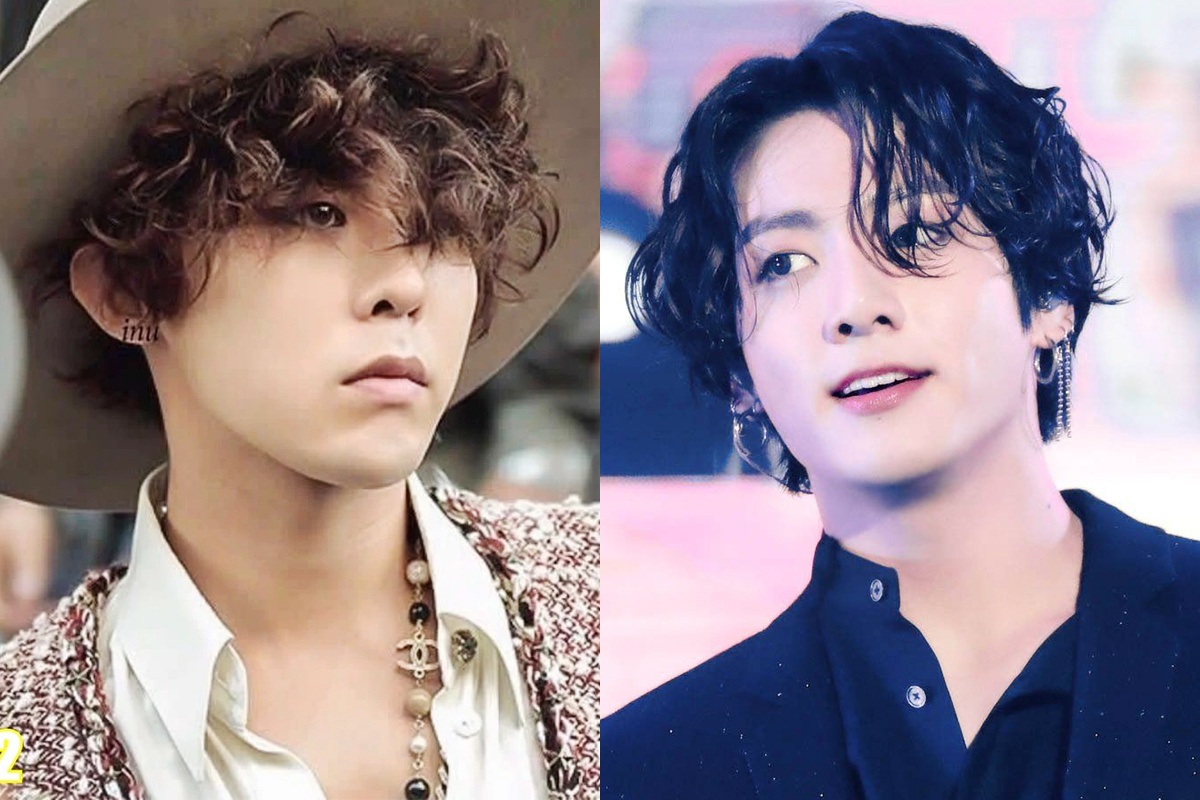 G-Dragon, Jungkook thu hut fan voi kieu toc xoan lang tu hinh anh
