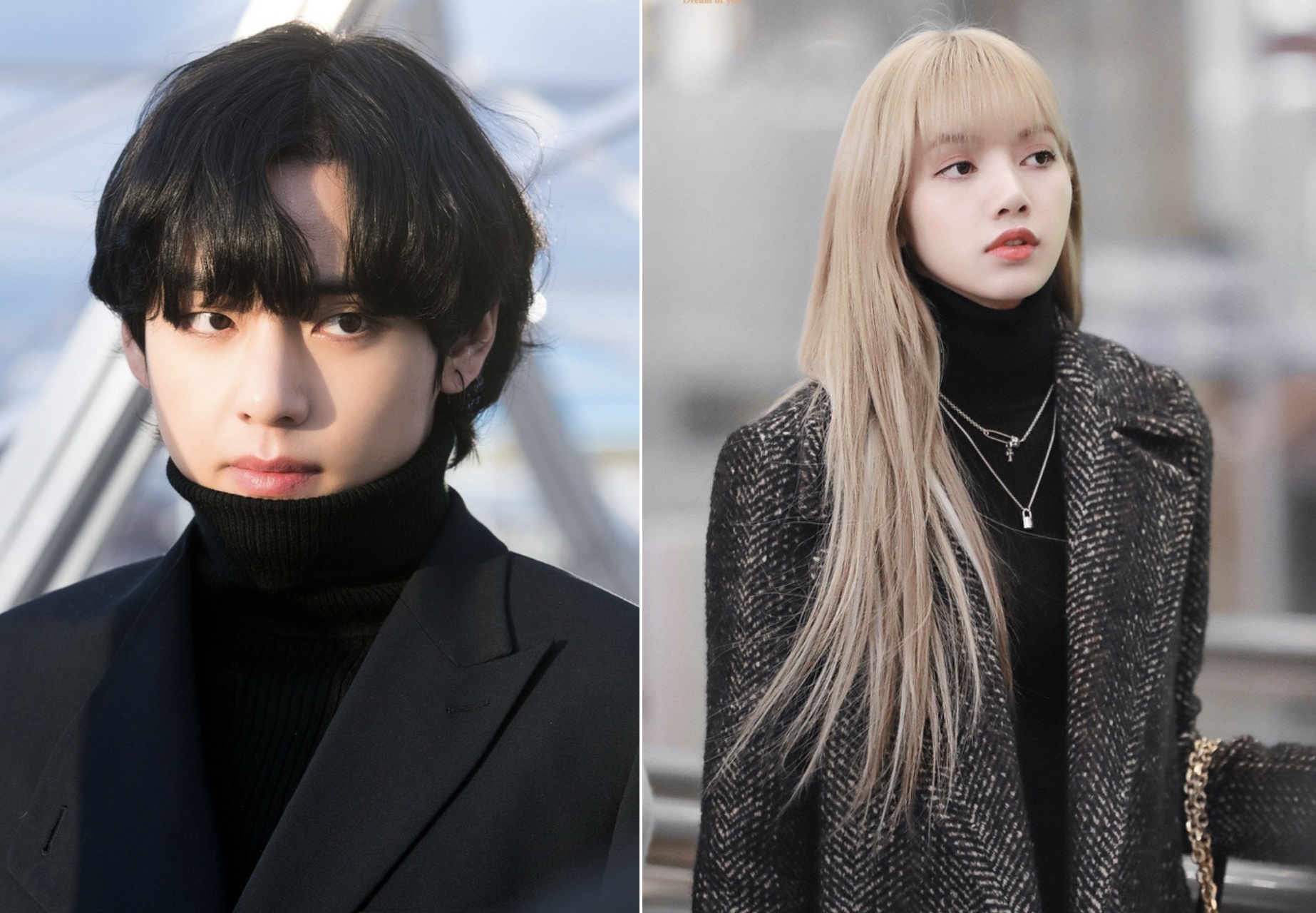 V, Lisa duoc khen mac ao len co lo dep nhat Han Quoc hinh anh