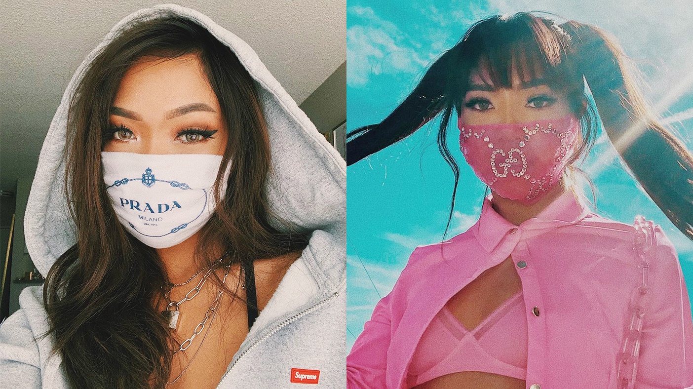 Cach lam khau trang hang hieu dat do ngay tai nha hinh anh