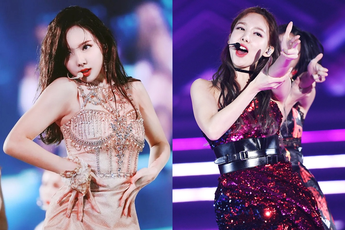 9 lan my nhan TWICE mac do dien dinh da, cat xe goi cam hinh anh