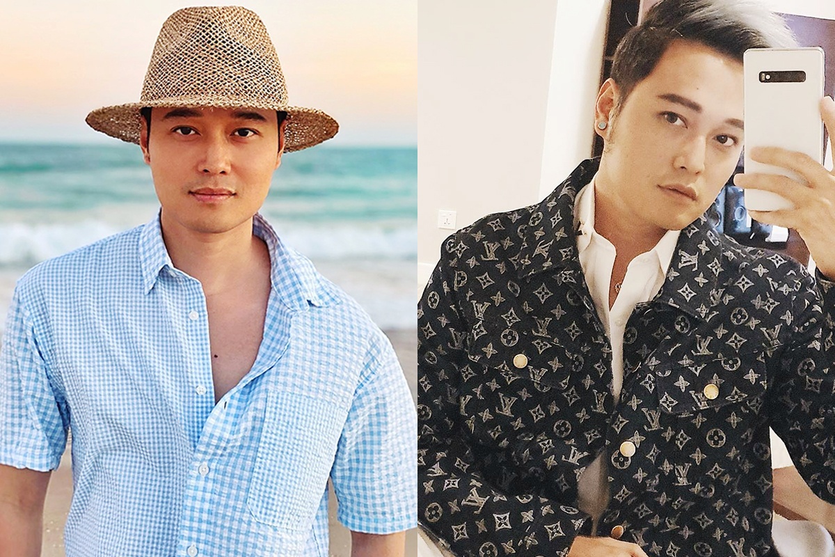 Quang Vinh thich mac ao hoa tiet, vuot toc mai nam tinh hinh anh