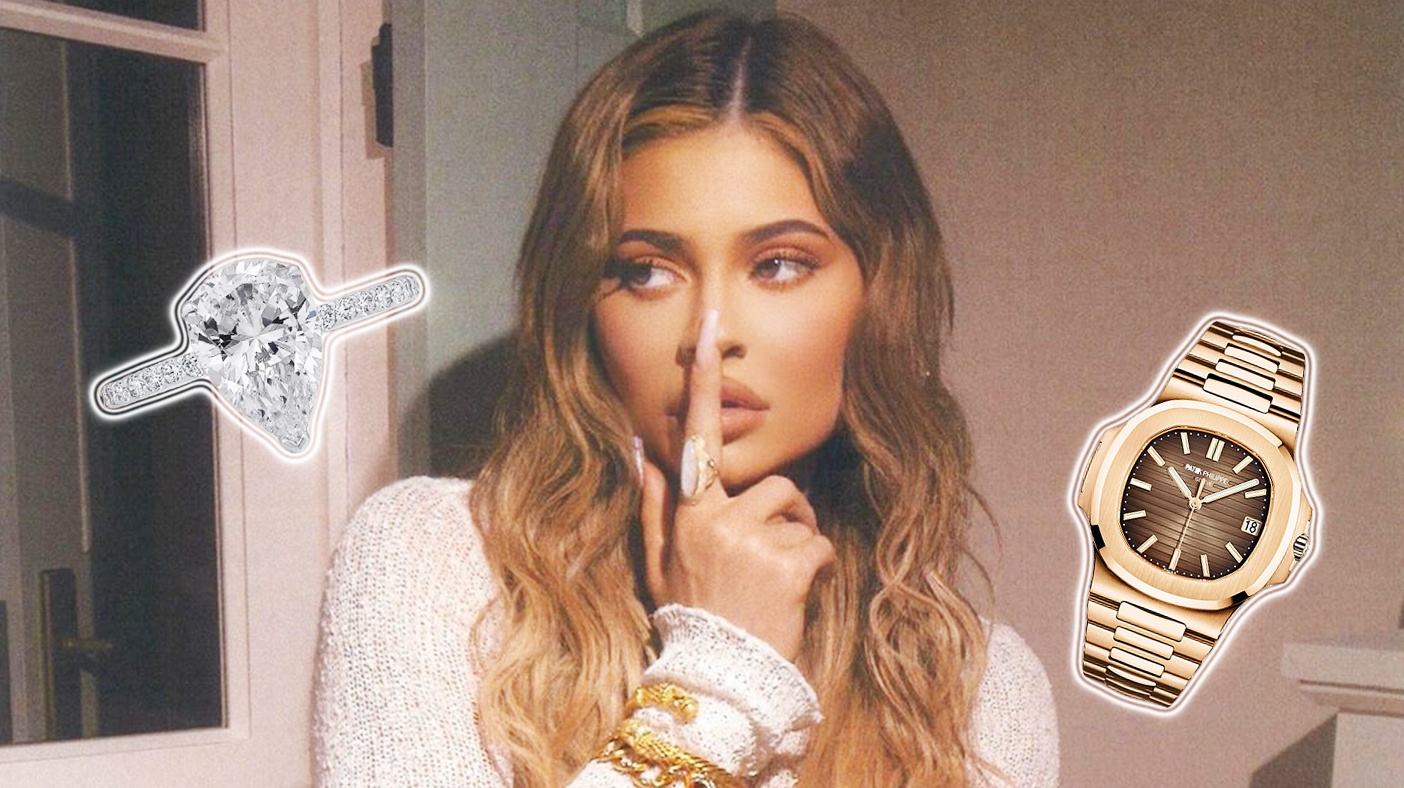 Kylie Jenner tang nhan kim cuong, dong ho 50.000 USD cho ban be hinh anh
