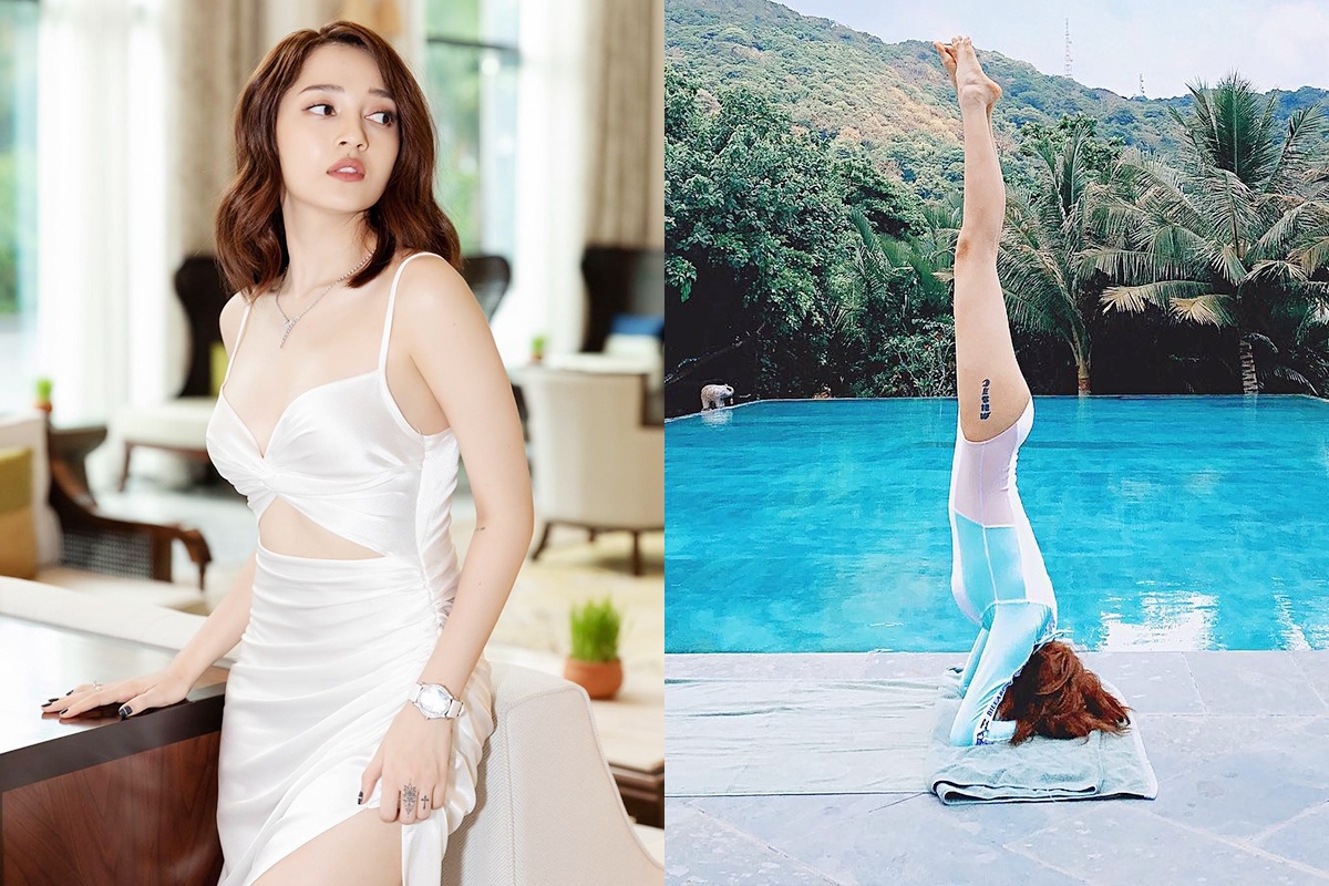 Bao Anh trong cay chuoi, uong nghe pha mat ong de co dang dep hinh anh