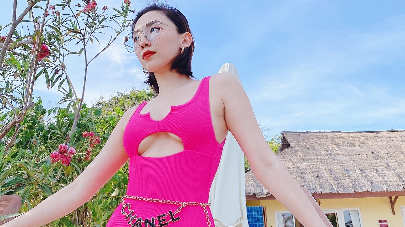 Toc Tien cham tap gym de co voc dang thon gon hinh anh