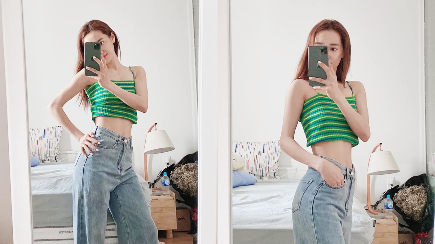 Cac bai tap giup Nha Phuong giu dang dep hinh anh