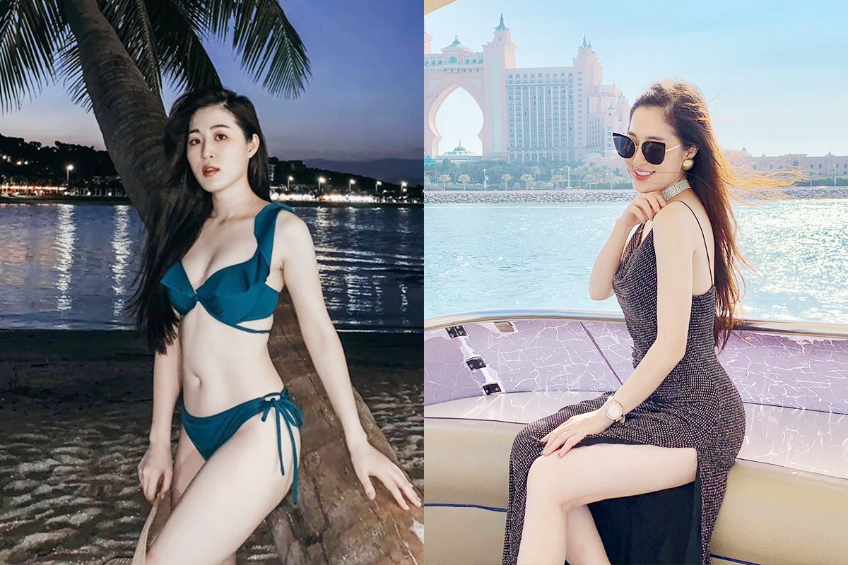 Nu MC 'Nguoi ay la ai' ngoai doi thich dien vay ao ton dang goi cam hinh anh